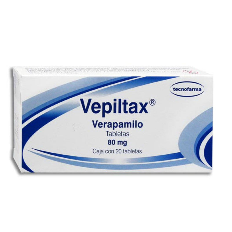 VEPILTAX c/20 TABS. 80 MG.