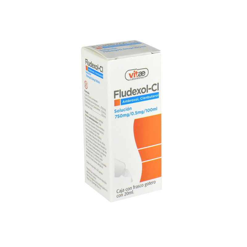 FLUDEXOL-CL SOL. Fco. Gotero 20 ML. 750-0.5 MG/100 ML.