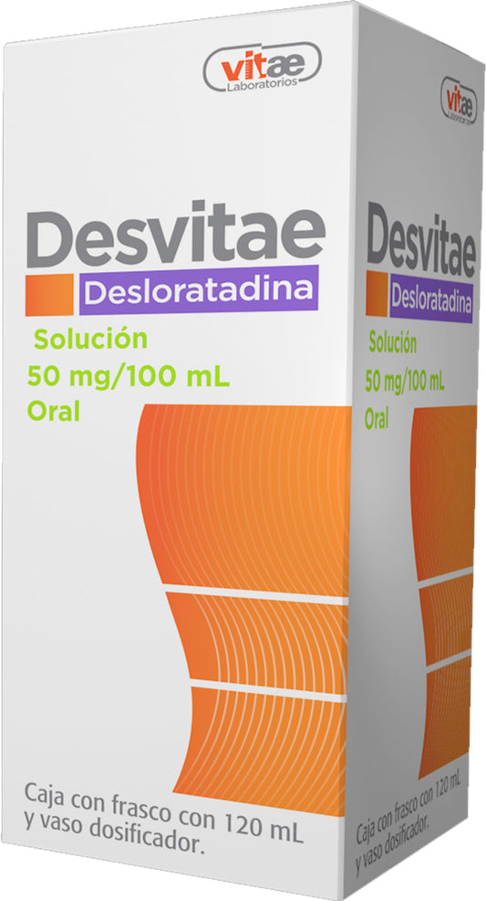 DESVITAE SOL. Fco. 120 ML. 50 MG/100 ML.