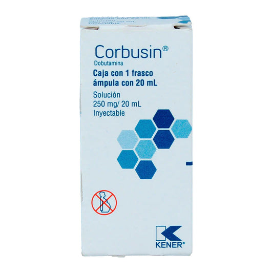 CORBUSIN Sol. Iny. c/1 FCO. AMP. 250 MG/20 ML.