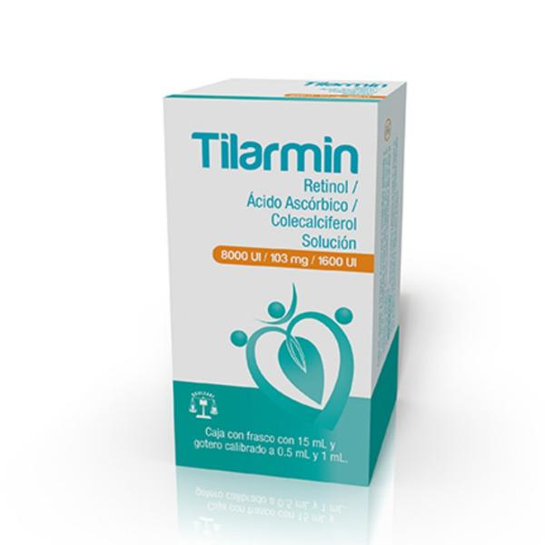 TILARMIN SOL. Fco. Gotero 15 ML. 8000 UI-103 MG-1600 UI/1 ML.