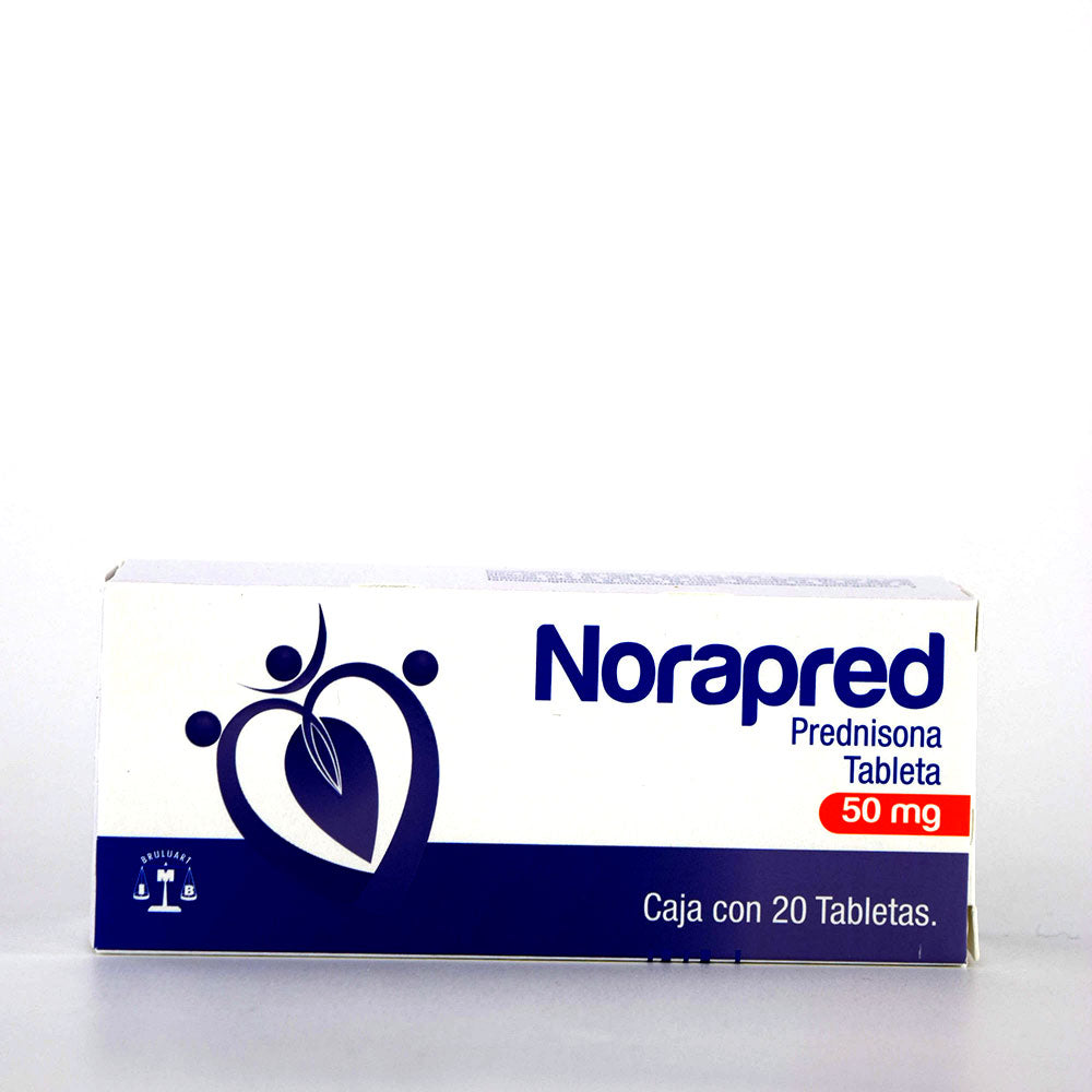 NORAPRED c/20 TABS. 50 MG.