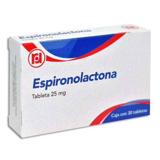 ESPIRONOLACTONA (Randall) c/30 TABS. 25 MG.