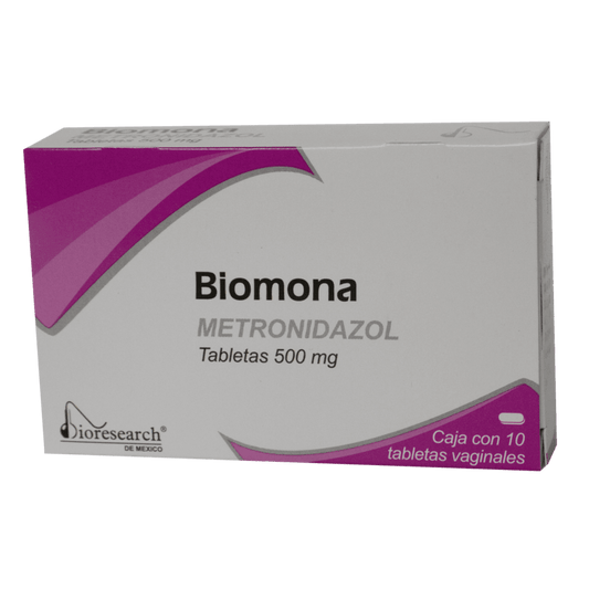 BIOMONA c/10 TABS. Vaginales 500 MG.