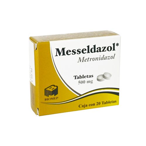 MESSELDAZOL c/20 TABS. 500 MG.