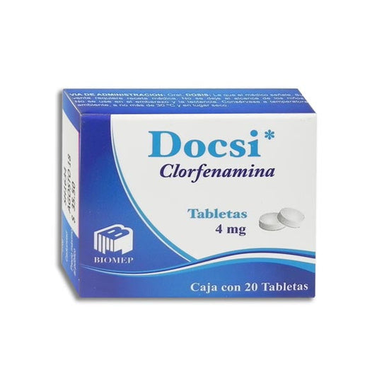 DOCSI c/20 TABS. 4 MG.