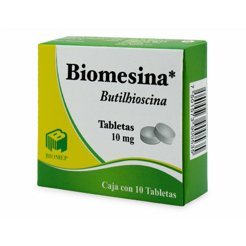 BIOMESINA c/10 TABS. 10 MG.