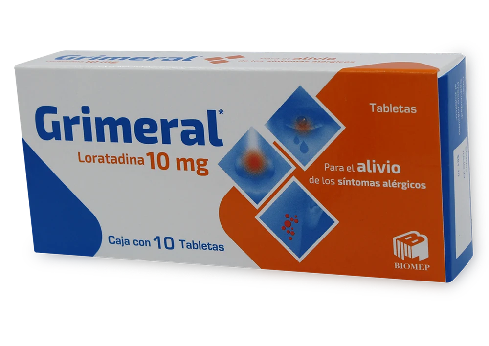 GRIMERAL c/10 TABS. 10 MG.