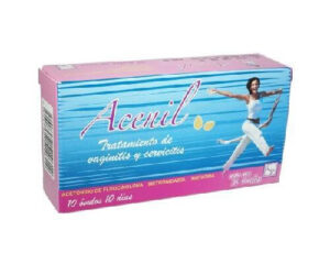 ACENIL c/10 ÓVULOS 0.5mg/500mg/100,000u.