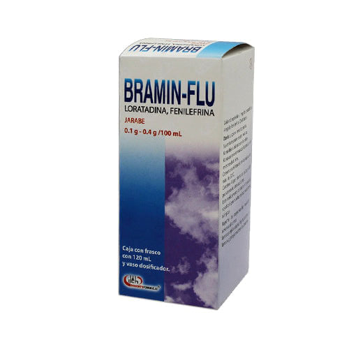 BRAMIN-FLU JARABE Fco. 120 ML. 0.1-0.4 G/100 ML.