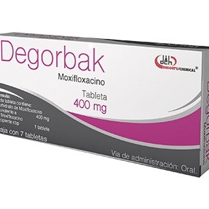 DEGORBAK c/7 TABS. 400 MG.