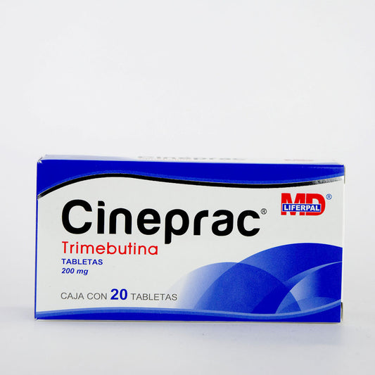 CINEPRAC c/20 TABS. 200 MG.