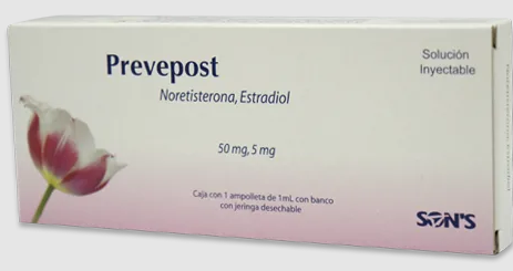 PREVEPOST Sol. Iny. c/1 AMPTA. 50-5 MG/1 ML. y Jeringa.