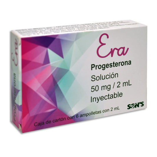 ERA Sol. Iny. c/6 AMPTAS. 50 MG/2 ML.