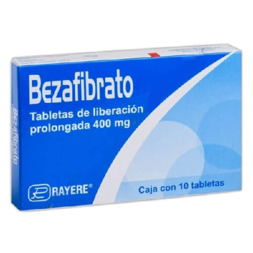 BEZAFIBRATO (Rayere) c/10 TABS. L.P. 400 MG.