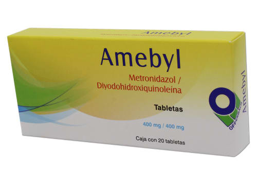 AMEBYL c/20 TABS. 400/400 MG.