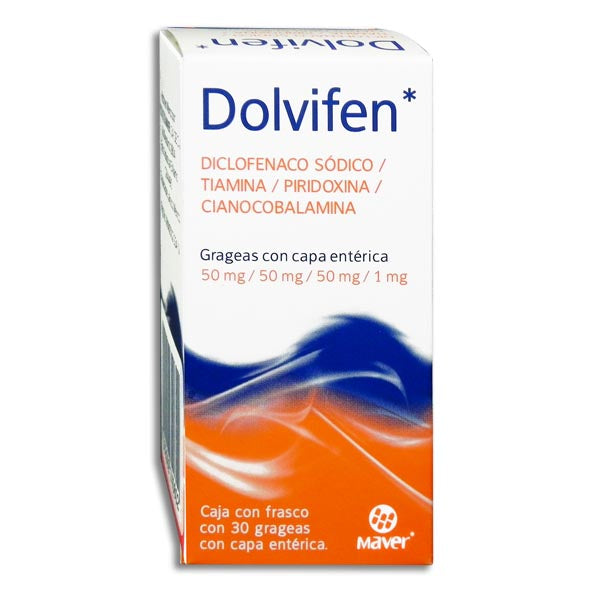 DOLVIFEN c/30 TABS. L.R. 50/50/50/1 MG.