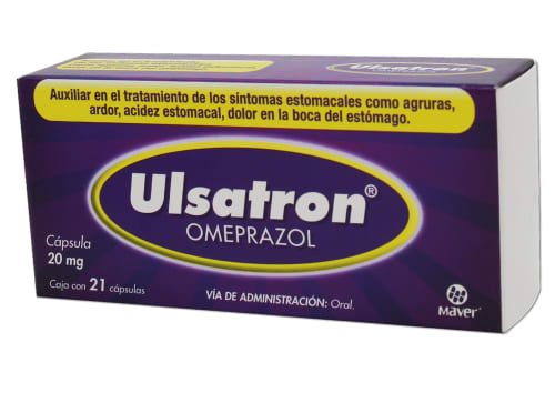 ULSATRON c/21 CAPS. 20 MG.