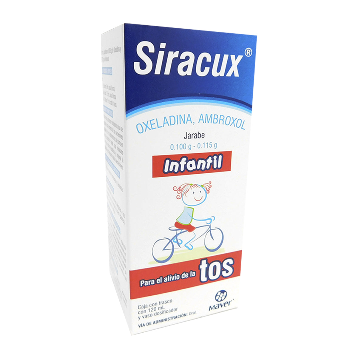 SIRACUX JARABE INFANTIL Fco. 120 ML. 0.100-0.115 G/100 ML.