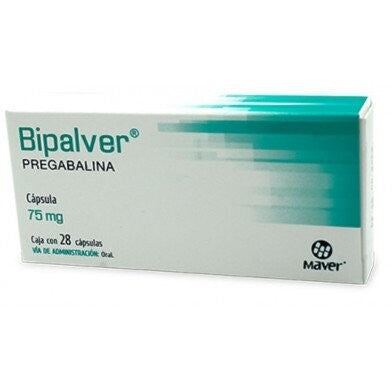 BIPALVER c/28 CAPS. 75 MG.