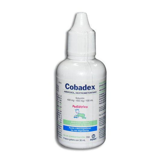 COBADEX SOL. Pediátrico Fco. Gotero 30 ML. 400-400 MG/100 ML.