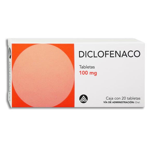 DICLOFENACO (Medigen) c/20 TABS. 100 MG.