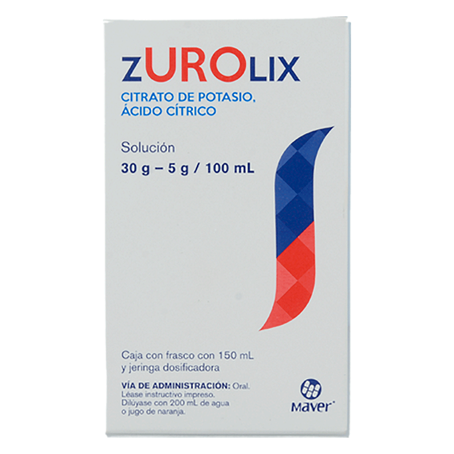 ZUROLIX SOLUCION Fco. 150 ML. 30-5 G/100 ML.