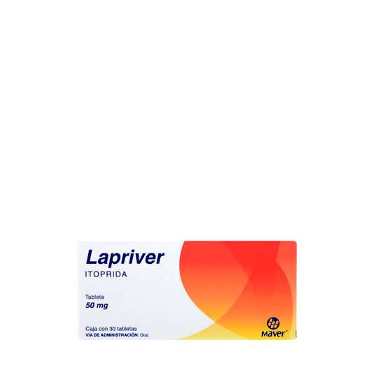 LAPRIVER c/30 TABS. 50 MG.