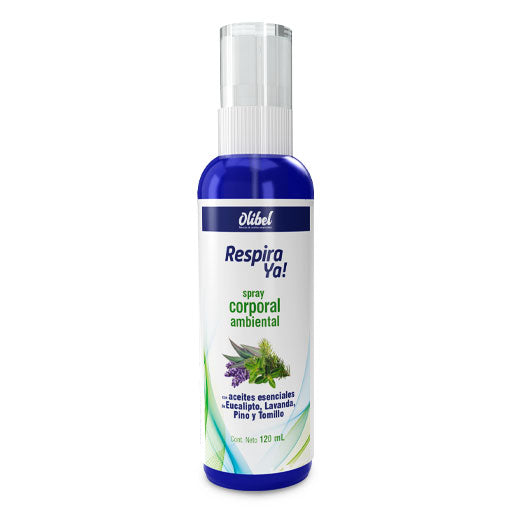 RESPIRA YA! SPRAY CORPORAL AMBIENTAL Fco. 120 ML.