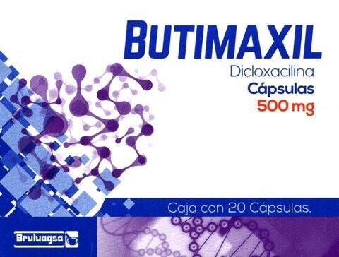 BUTIMAXIL c/20 CAPS. 500 MG.