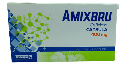 AMIXBRU c/6 CAPS. 400 MG.