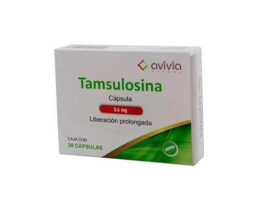 TAMSULOSINA (Avivia) c/20 CAPS. L.P. 0.4 MG.