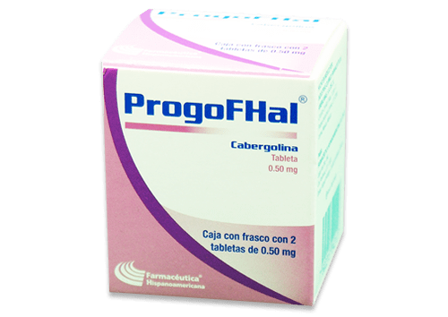 PROGOFHAL c/2 TABS. 0.50 MG.