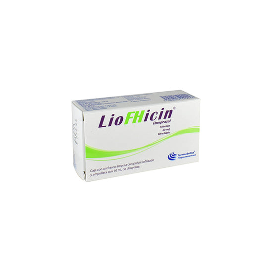 LIOFHICIN Sol. Iny. c/1 FCO. AMP. 40 MG/10 ML.