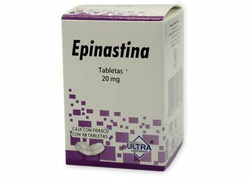 EPINASTINA (Ultra) c/10 TABS. 20 MG.