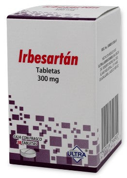 IRBESARTÁN (Ultra) c/28 TABS. 300 MG.