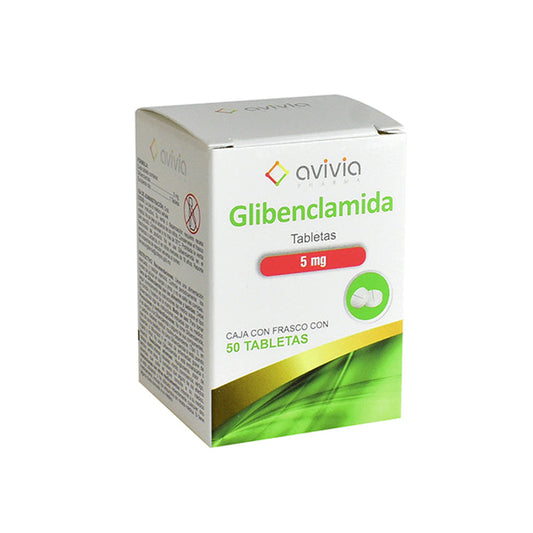 GLIBENCLAMIDA (Avivia) c/50 TABS. 5 MG.