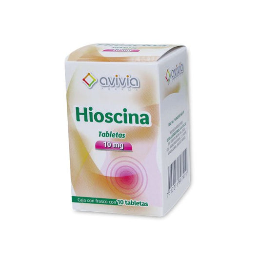 HIOSCINA (Avivia) c/10 TABS. 10 MG.