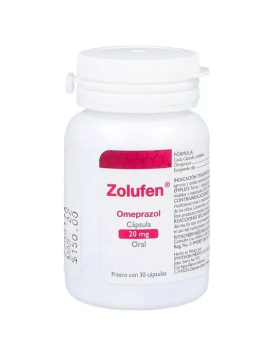 ZOLUFEN c/ 30 CAPS. 20 MG.