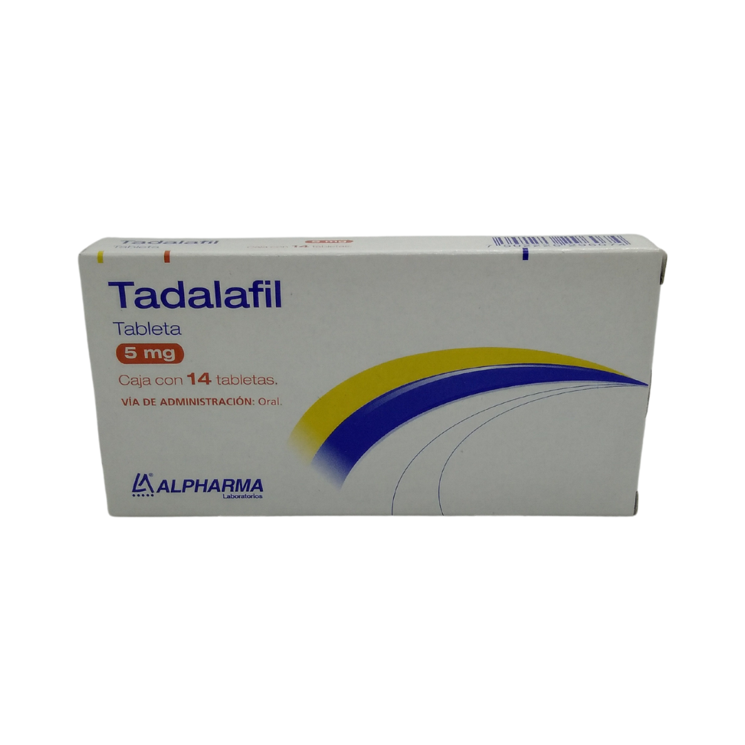 TADALAFIL (Alpharma) c/ 14 TABS. 5 MG.