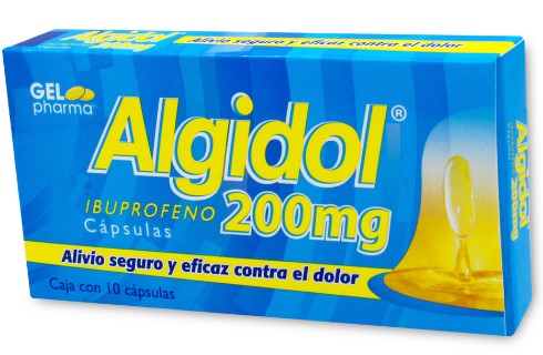 ALGIDOL c/10 CAPS. 200 MG.