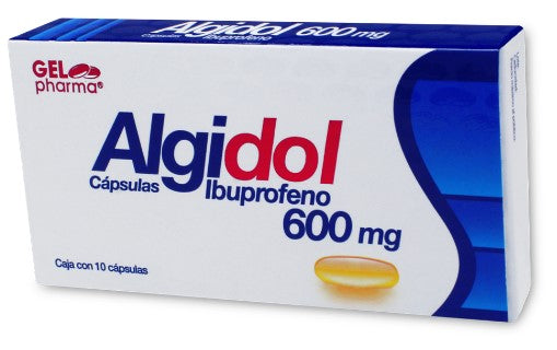 ALGIDOL c/10 CAPS. 600 MG.