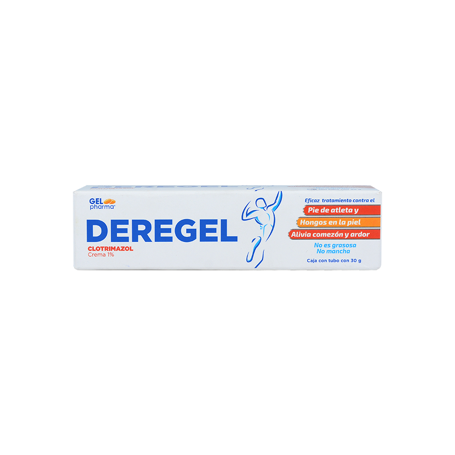 DEREGEL CREMA 1% TUBO c/30 G.