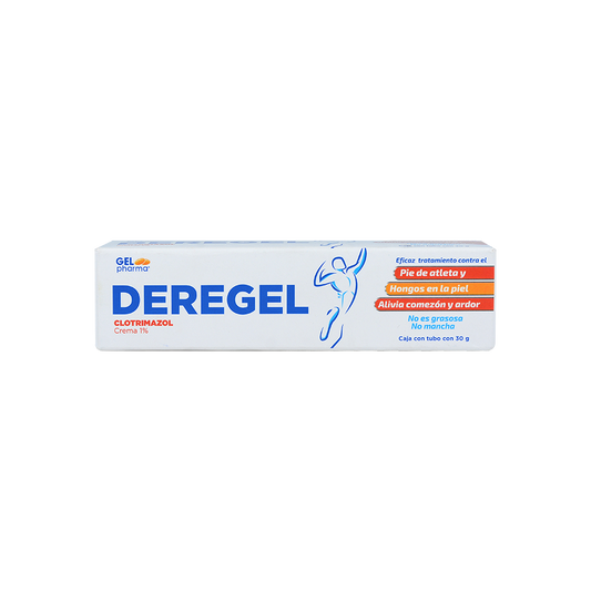 DEREGEL CREMA 1% TUBO c/30 G.