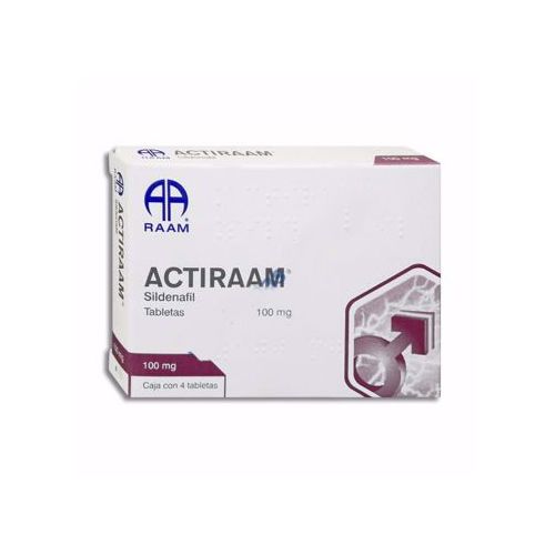 ACTIRAAM c/ 4 TABS. 100 MG.