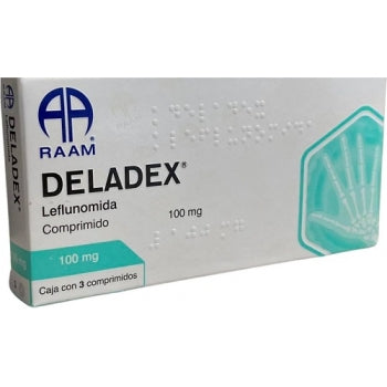 DELADEX c/3 COMPS. 100 MG.