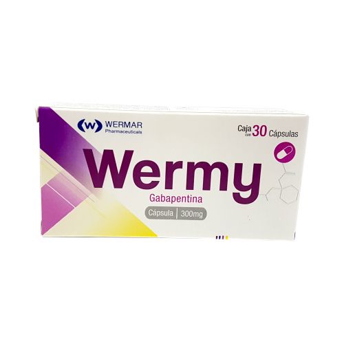 WERMY c/30 CAPS. 300 MG.