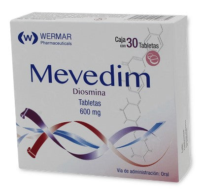 MEVEDIM c/30 TABS. 600 MG.