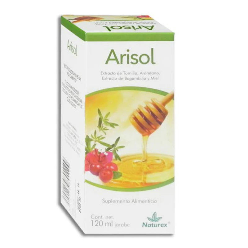 ARISOL JBE. Fco. 120 ML. 250-23.41-3.12 MG/5 ML.