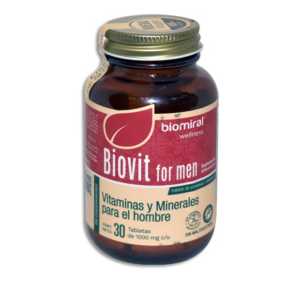 BIOVIT FOR MEN c/30 TABS. 1000 MG.